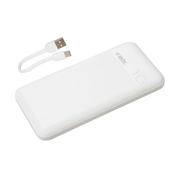 iBox IPB10 power bank Lithium-Ion (Li-Ion) 10000 mAh White | Techbox