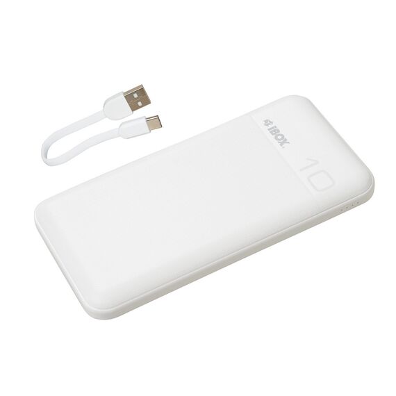 iBox IPB10 power bank Lithium-Ion (Li-Ion) 10000 mAh White | Techbox