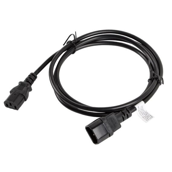 LANBERG POWER CABLE EXTENSION C13->C14 VD - Power Cables - Cables & Adapters - Techbox