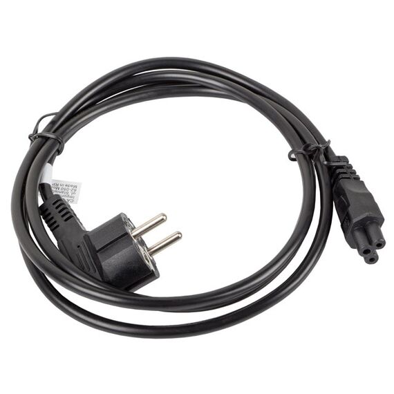 Lanberg power cable for laptop cee 7/7->c5 ca-c5ca-11cc-0018-bk - Power Cables - Cables & Adapters - Techbox