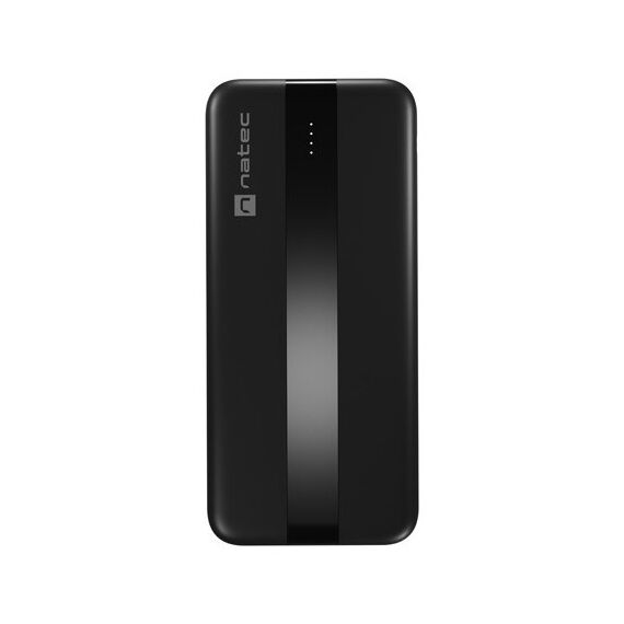 NATEC TREVI SLIM Q V2 Lithium Polymer (LiPo) 10000 mAh Black - Powerbanks - Smartphone Chargers - Techbox