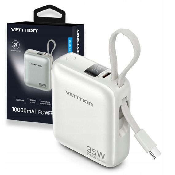 Powerbank Vention 10000mAh 35W - Powerbanks - Smartphone Chargers - Techbox