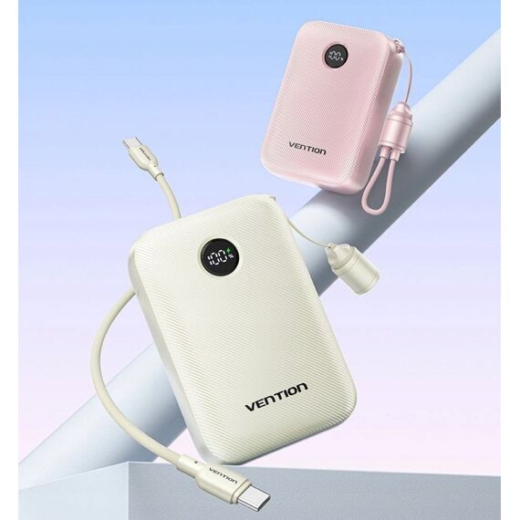 Powerbank Vention 20000mAh 2xUSB-C 1xUSB-A 22,5W - Powerbanks - Smartphone Chargers - Techbox