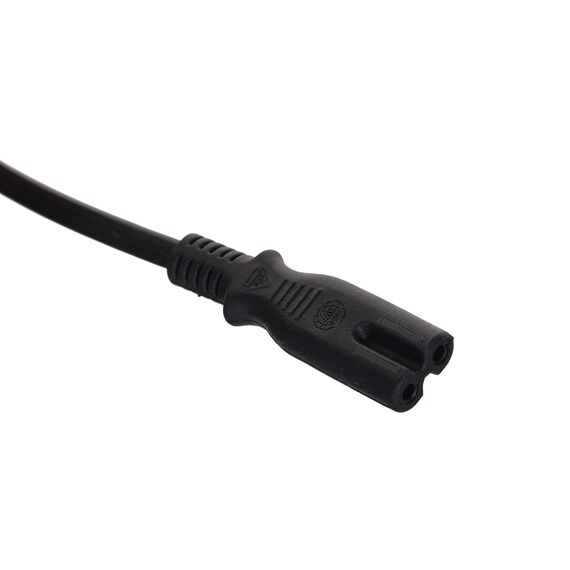 SAVIO Power cable 2pin (M) 3m CL-105 Black - Power Cables - Cables & Adapters - Techbox