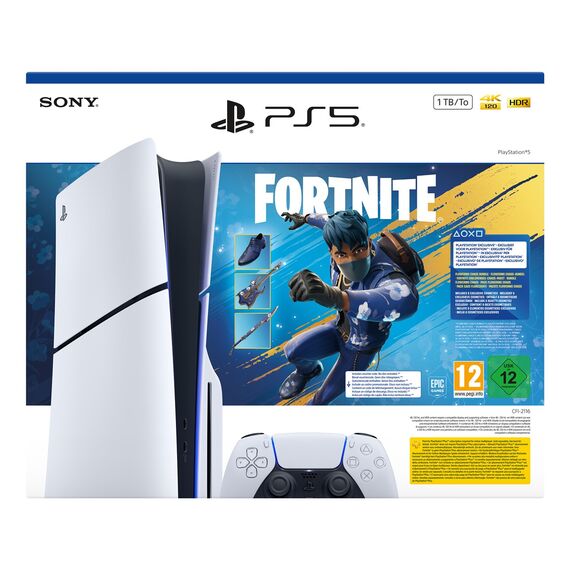 Sony PlayStation 5 Slim Console + Fortnite Blooming Chaos - Consoles - Gaming - Techbox