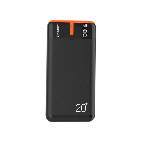 Tracer EnerGen 20000 mAh Black, Orange - Powerbanks - Smartphone Chargers - Techbox