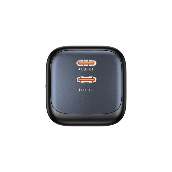 2x GAN 45W mains charger, 2x USB-C PD, QC | Techbox