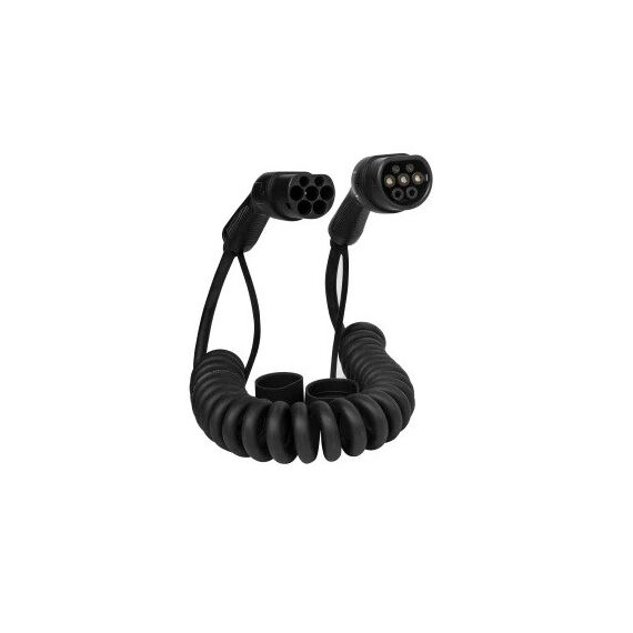DEFENZO SPIRO CAR CHARGING CABLE AC22 7M - Electric Vehicle Accessories - Go Green - Techbox