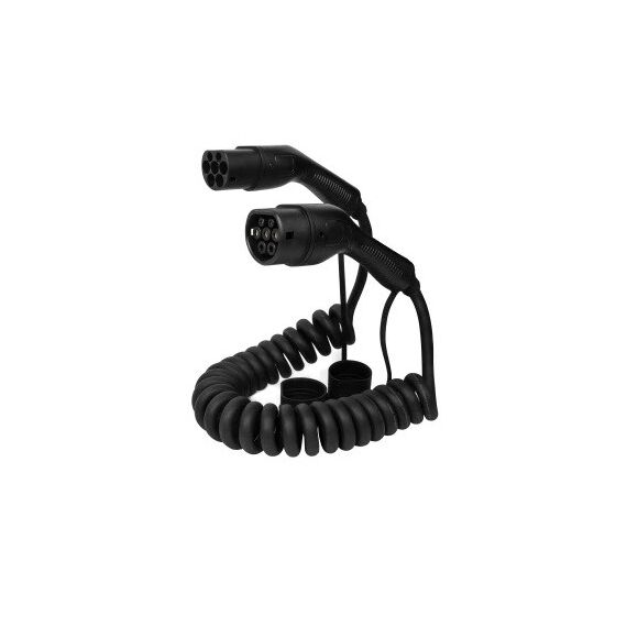 DEFENZO SPIRO CAR CHARGING CABLE AC22 7M - Electric Vehicle Accessories - Go Green - Techbox