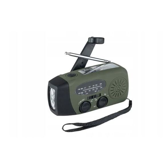 Fosco Outdoormen Edit emergency radio. Solar-Dynamo | Techbox