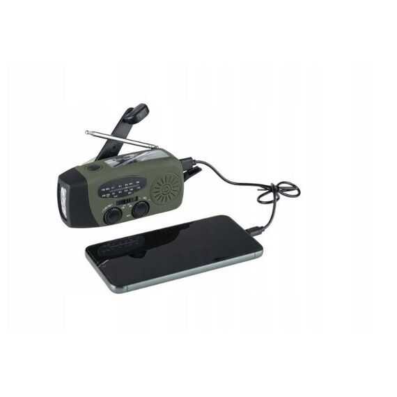 Fosco Outdoormen Edit emergency radio. Solar-Dynamo | Techbox