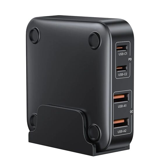 GaN network charger - Unitek P1229ABK01-EU | 100W 2x USB-C 2x USB-A | Techbox