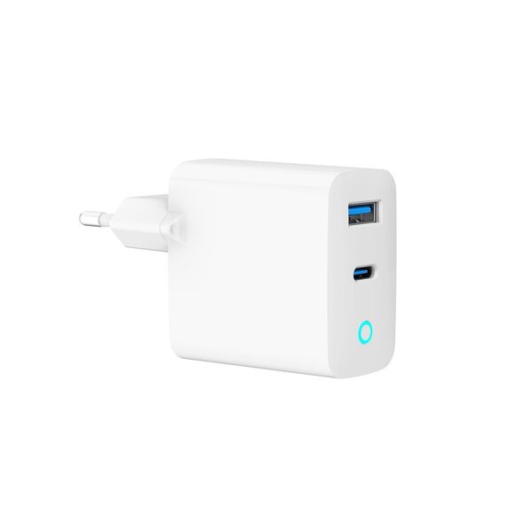 Gembird TA-UC-PDQC65L-W-01 mobile device charger Universal White AC Fast charging Indoor | Techbox