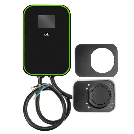GREEN CELL WALLBOX EV POWERBOX 22KW WITH SOCKET & RFID | Techbox