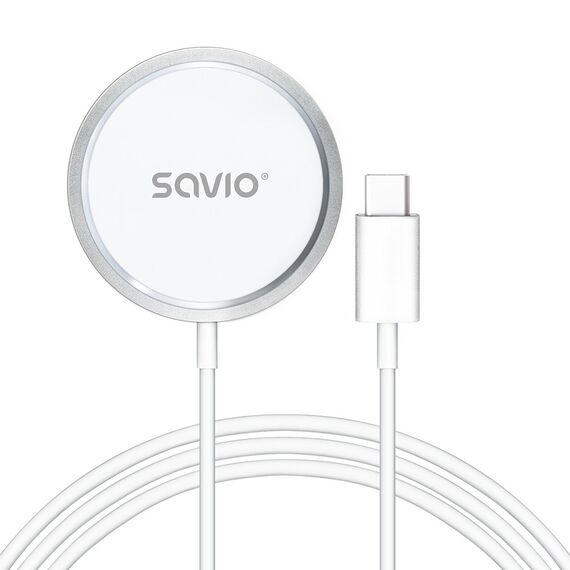 Magnetic Wireless Charger 15 W, 1 m, LA-11 - Travel Chargers - Smartphone Chargers - Techbox