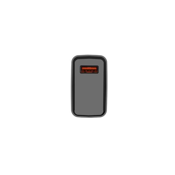 NATEC MAINS CHARGER RIBERA USB-A 18W BLACK | Techbox