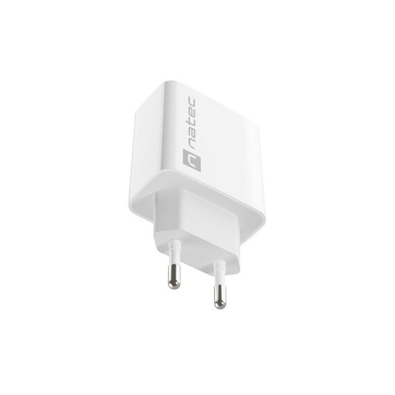 NATEC NETWORK CHARGER RIBERA USB-A 18W WHITE | Techbox