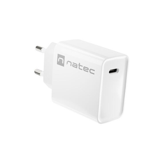 NATEC NETWORK CHARGER RIBERA USB-C 20W PD WHITE | Techbox