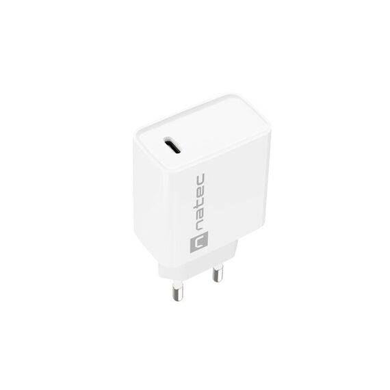 NATEC NETWORK CHARGER RIBERA USB-C 20W PD WHITE | Techbox