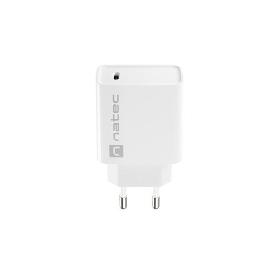 NATEC NETWORK CHARGER RIBERA USB-C 20W PD WHITE | Techbox