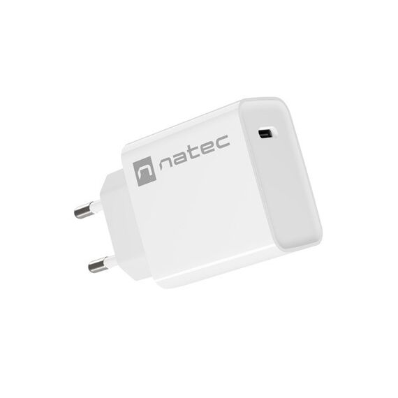 NATEC NETWORK CHARGER RIBERA USB-C 20W PD WHITE | Techbox