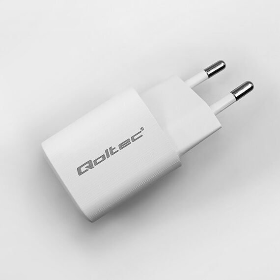 Qoltec 50763 mobile device charger Laptop, Portable gaming console, Power bank, Smartphone, Smartwatch, Tablet White AC Fast charging Indoor - Travel Chargers - Smartphone Chargers - Techbox