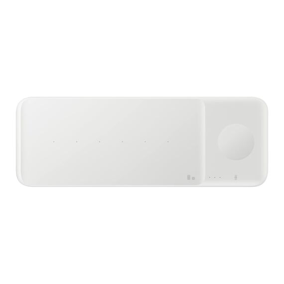 Samsung Wireless Charger Trio Headset, Smartphone, Smartwatch White USB Wireless charging Fast charging Indoor - Travel Chargers - Smartphone Chargers - Techbox