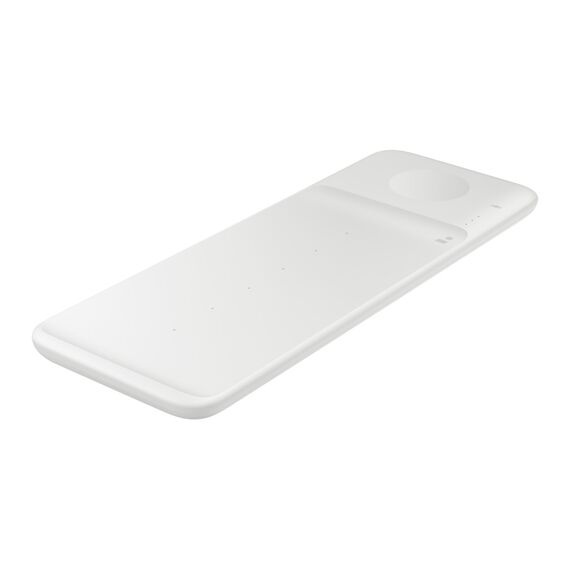 Samsung Wireless Charger Trio Headset, Smartphone, Smartwatch White USB Wireless charging Fast charging Indoor - Travel Chargers - Smartphone Chargers - Techbox