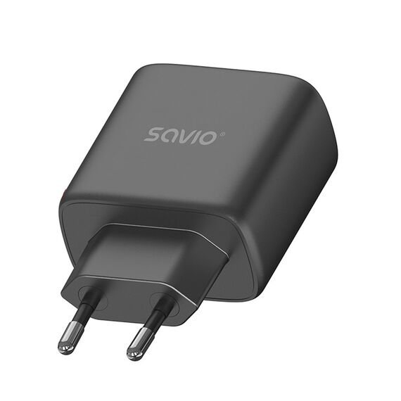SAVIO LA-06/B USB Quick Charge Power Delivery 3.0 30W Internal charger - Travel Chargers - Smartphone Chargers - Techbox