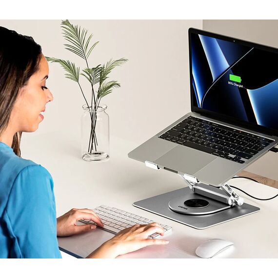 Adjustable laptop stand + USB-C HDMI hub Unitek D1109B01 PD 100W - Cooling Pads - Laptop Accessories - Techbox