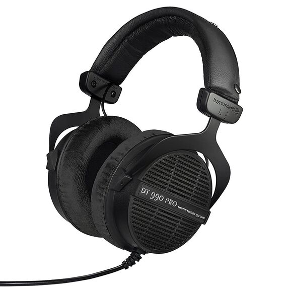 Beyerdynamic DT 990 PRO 250 OHM Black Limited Edition - open studio headphones - Headsets - Speakers & Headphones - Techbox