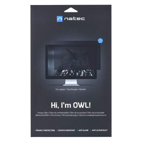 NATEC PRIVACY FILTER OWL 17.3" 16:9 | Techbox