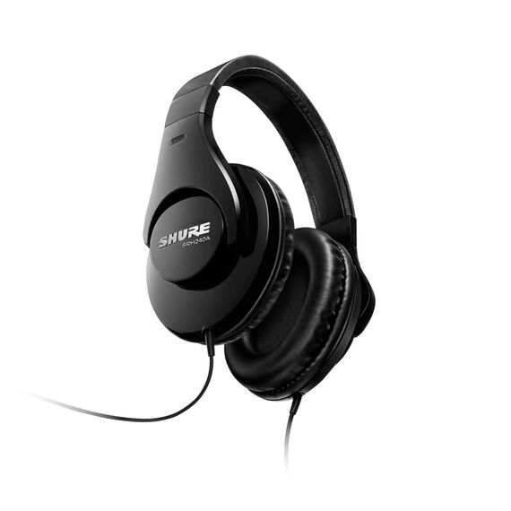 Shure SRH240A-EFS Headphones Wired Black | Techbox