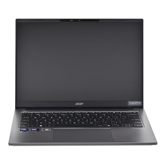 Acer TravelMate P4 TMX414-51-TCO Ultra 5 228V 14" WUXGA IPS 300 nits U5 228V 32GB LPDDR5X 512GB SSD Intel Arc 130V Graphics WLAN + Bluetooth LAN 1080p webcam 65Wh Windows 11 Pro Steel Grey 3-year on-site warranty | Techbox