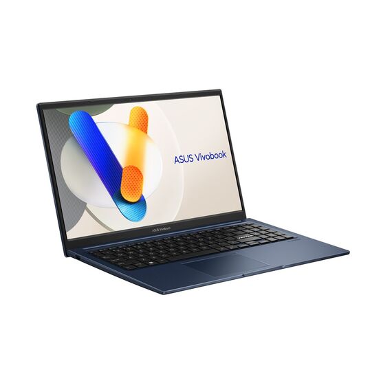 ASUS Vivobook 15 X1504VA-BQ4283W Core i5-120U 15.6" FHD IPS-level display 60Hz 250 nits AG 16GB DDR5 512GB SSD Intel Graphics WLAN + Bluetooth 720p webcam 42Wh battery Windows 11 Quiet Blue | Techbox