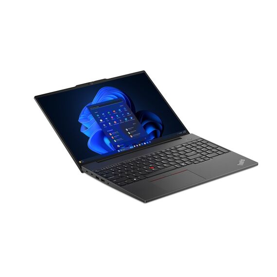 Lenovo ThinkPad E16 Gen 2 (AMD) AMD Ryzen™ 5 7535U Laptop 40.6 cm (16") WUXGA 8 GB DDR5-SDRAM 256 GB SSD Wi-Fi 6E (802.11ax) Windows 11 Pro English Black New Repack/Repacked | Techbox