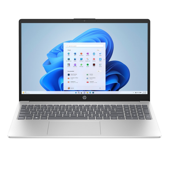 HP 15-fd1063nw Intel Core Ultra 7 155H Laptop 39.6 cm (15.6") Full HD Display 24 GB DDR5 SDRAM 512 GB SSD Wi-Fi 6 (802.11ax) Windows 11 Home AI PC Silver | Techbox