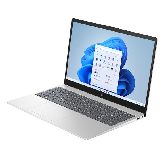 HP 15-fd1063nw Intel Core Ultra 7 155H Laptop 39.6 cm (15.6") Full HD Display 24 GB DDR5 SDRAM 512 GB SSD Wi-Fi 6 (802.11ax) Windows 11 Home AI PC Silver | Techbox