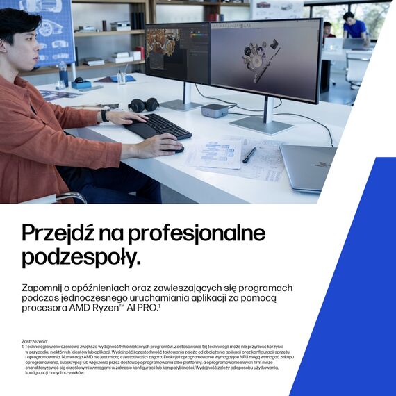 HP ZBook 8 G1ak Copilot+ PC AMD Ryzen AI 7 PRO 350 Mobile workstation 35.6 cm (14") WUXGA 32 GB DDR5-SDRAM 1 TB SSD Wi-Fi 7 (802.11be) Windows 11 Pro AI Workstation, AI PC Silver - Laptops | Macbook - Laptops & Desktops - Techbox