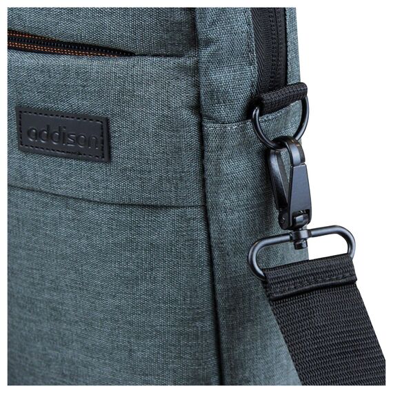 Addison 307015 notebook case 39.6 cm (15.6") Toploader bag Grey | Techbox