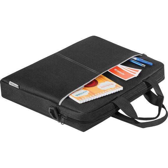 Defender Lite notebook case 39.6 cm (15.6") Black, Grey | Techbox