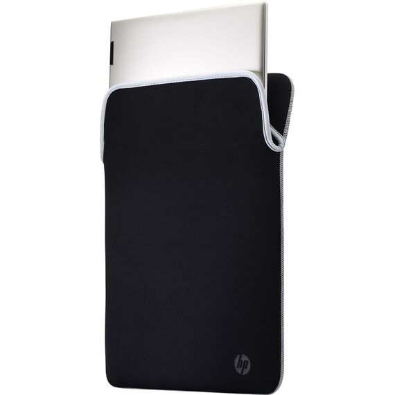 HP Reversible Protective 14.1-inch Silver Laptop Sleeve 14.1" Sleeve case Black - Bags & Backpacks - Laptop Accessories - Techbox
