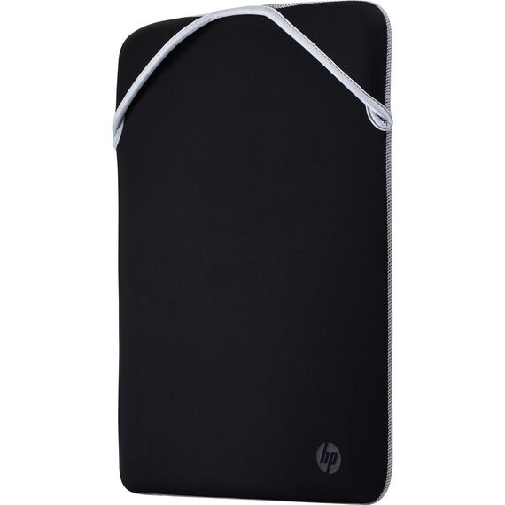 HP Reversible Protective 15.6-inch Silver Laptop Sleeve 15.6" Sleeve case Black, Silver - Bags & Backpacks - Laptop Accessories - Techbox