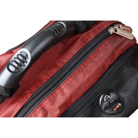 Addison 311015 notebook case 39.6 cm (15.6") Backpack Black, Burgundy - Bags & Backpacks - Laptop Accessories - Techbox
