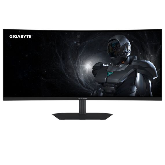 GIGABYTE G34WQC2 34” WQHD Curved Gaming Monitor - 3440 x 1440, 1500R, 200Hz, 1ms, 450 cd/m2, AMD FreeSync Premium, DisplayHDR 400, HDMI 2.0, Displayport 1.4 | Techbox