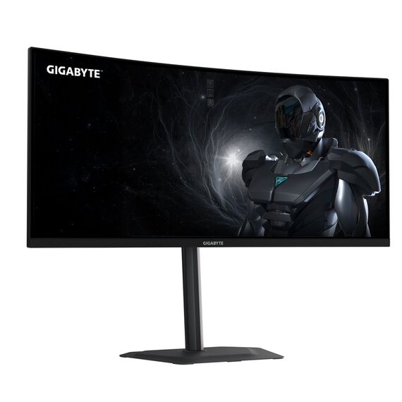 GIGABYTE G34WQC2 34” WQHD Curved Gaming Monitor - 3440 x 1440, 1500R, 200Hz, 1ms, 450 cd/m2, AMD FreeSync Premium, DisplayHDR 400, HDMI 2.0, Displayport 1.4 | Techbox