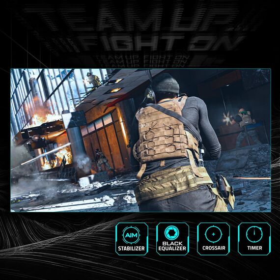 GIGABYTE GS25F2 25" FHD Gaming Monitor - 1920 x 1080, 200Hz, 1ms, 300 cd/m2, Display HDR 10, HDMI 2.0, Displayport 1.4 - Monitors - Monitors & Mounts - Techbox