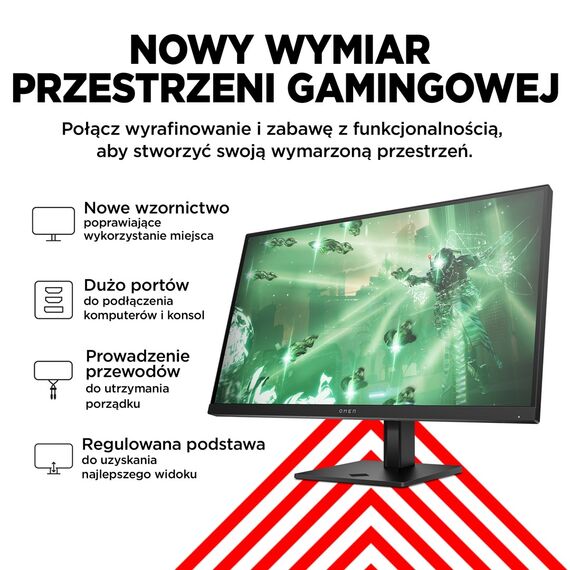 OMEN by HP 27 inch QHD 165Hz Gaming Monitor - OMEN 27q | Techbox