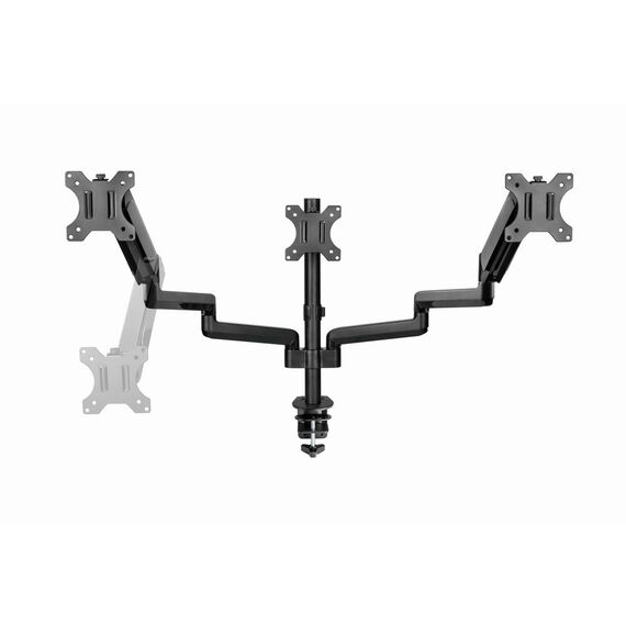 Gembird MA-DA3-01 monitor mount / stand 68.6 cm (27") Desk Black - Stands & Accessories - Monitors & Mounts - Techbox