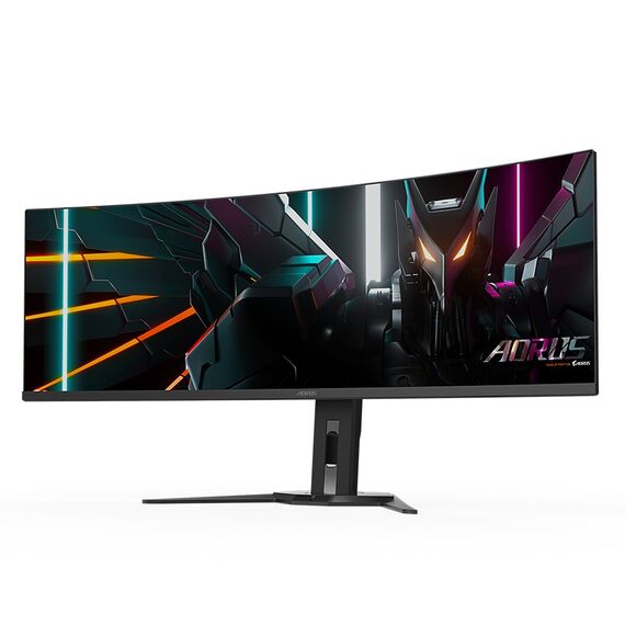 GIGABYTE CO49DQ OLED Curved Gaming Monitor - 5120x1440(DQHD), 1800R, 144Hz, 0.03ms, KVM, FreeSync Premium Pro, HDMI 2.1 - Monitors - Monitors & Mounts - Techbox